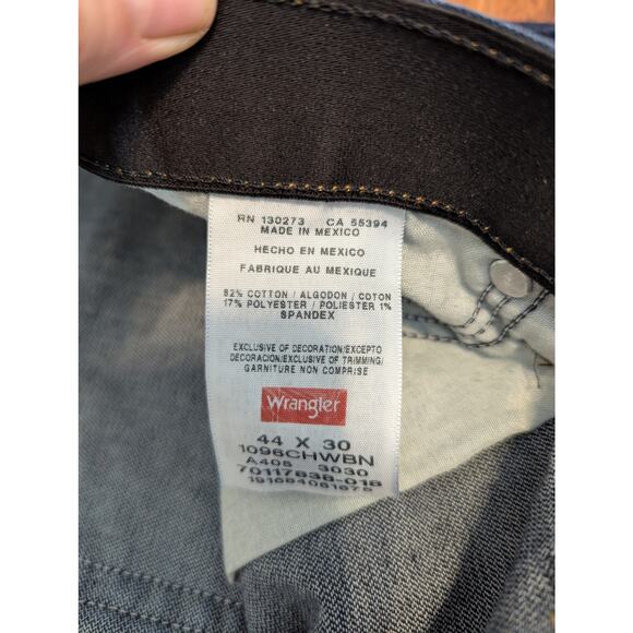 Wrangler Performance Series Men's Jeans Size 44/30 - Picture 4 of 7